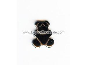 Hematite Charms Teddy Bear